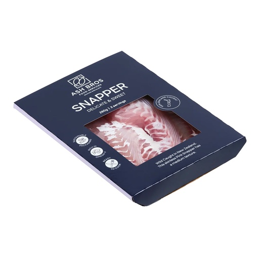 Seafood | Retail Pack - New Zealand Snapper (Pink) FRESH 280g Wild Caught