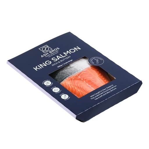 Seafood | Retail Pack - New Zealand King Salmon (King) FRESH 280g+