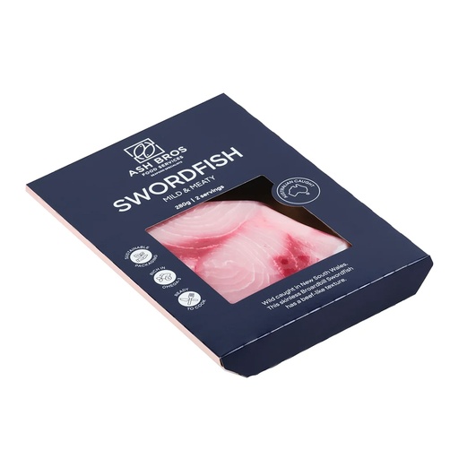 Seafood | Retail Pack - NSW Swordfish (Broadbill) FRESH 280g+Wild Caught