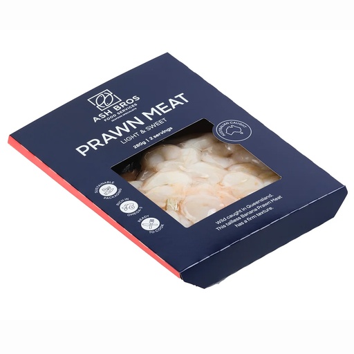 Seafood | Retail Pack - Prawn Meat (Banana) FRESH 280g+ Wild Caught