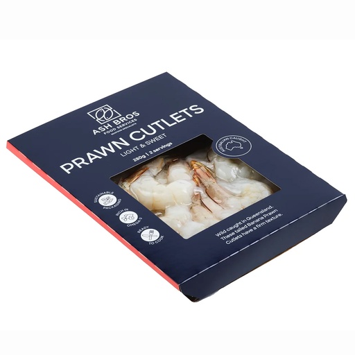 Seafood | Retail Pack - Queensland Prawn Cutlets (Banana) FRESH 280g+ Wild Caught