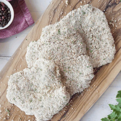 CHERRY TREE ORGANICS | Certified Organic Crumbed Beef Schnitzel (order 2-3 days ahead)