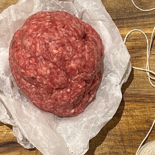 CHERRY TREE ORGANICS | Certified Organic Beef Mince with Extra Fat (order 2-3 days ahead)