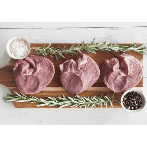 CHERRY TREE ORGANICS | Certified Organic Lamb Steaks (order 2-3 days ahead)