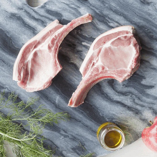 CHERRY TREE ORGANICS | Organic Pork French Cutlets (order 2-3 days ahead)