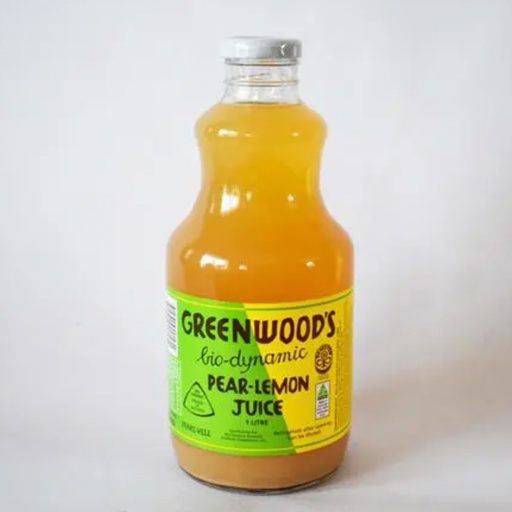 GREENWOODS | Juice – Pear/Lemon, 1L