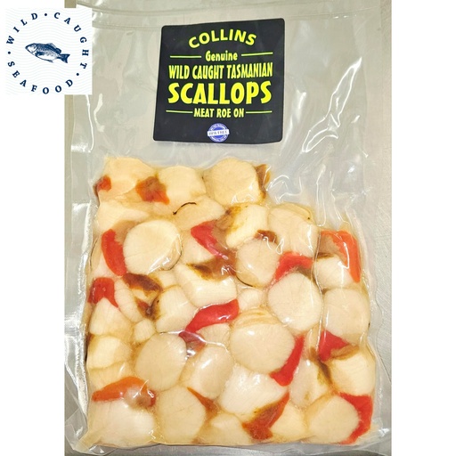 Scallops – Collins | Wild Caught (500g)