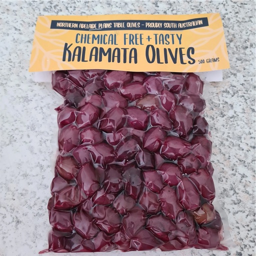 Kalamata｜有機真空包半乾卡拉馬塔橄欖 - 500克