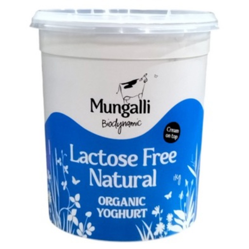 MUNGALLI CREEK | Yoghurt – Natural Lactose Free 1kg