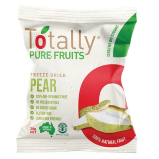 TOTALLY PURE FRUITS | Snap Dried Pear 20g
