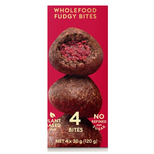 CERES ORGANICS | Fudgy Bites Raspberry Chocolate 120g