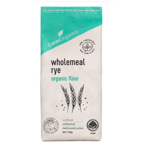 CERES ORGANICS | Wholemeal Rye Flour 600g