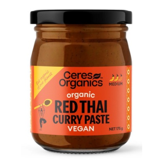 CERES ORGANICS｜泰式红咖哩酱 175g