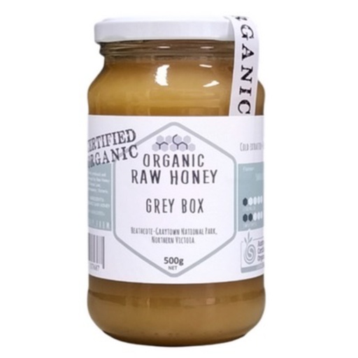 Raw Organic Honey｜灰箱树与纤细茶树花蜜 500g（有机生蜂蜜）