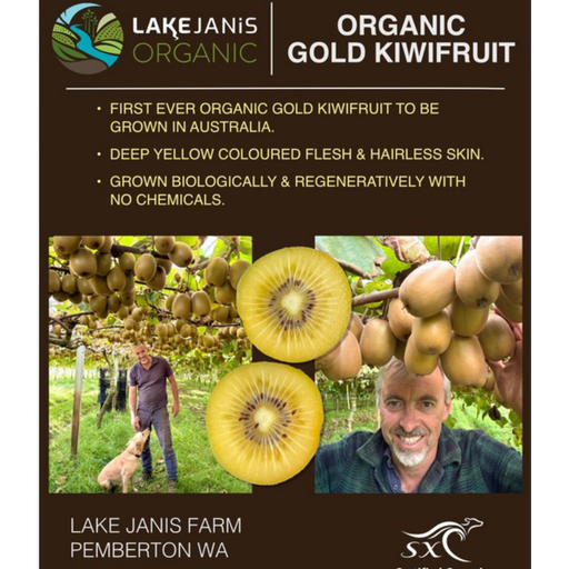 Certified Organic Kiwi Fruit – Gold