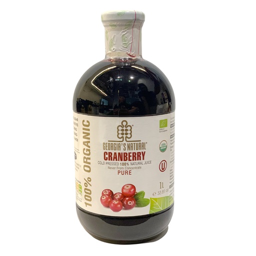 GEORGIA'S NATURAL | Organic Cranberry Juice 1L