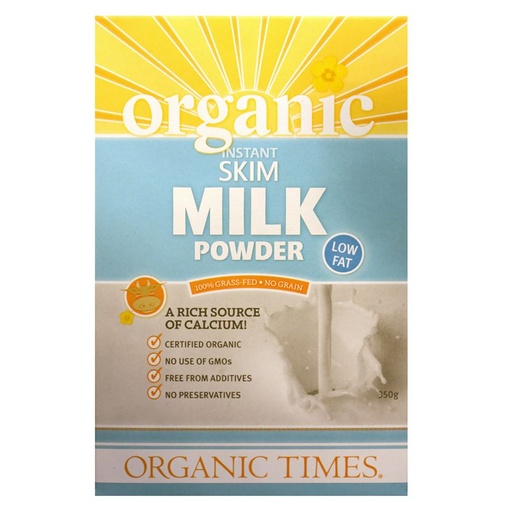 ORGANIC TIMES | 即溶脫脂奶粉 300g