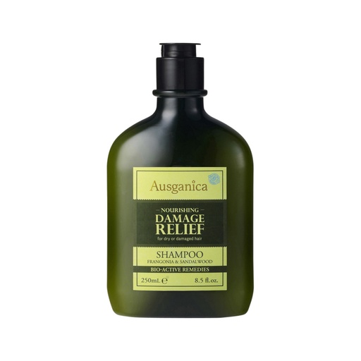 AUSGANICA | Organic Nourishing Damage Relief Shampoo (Fragonia & Sandalwood) 250ml