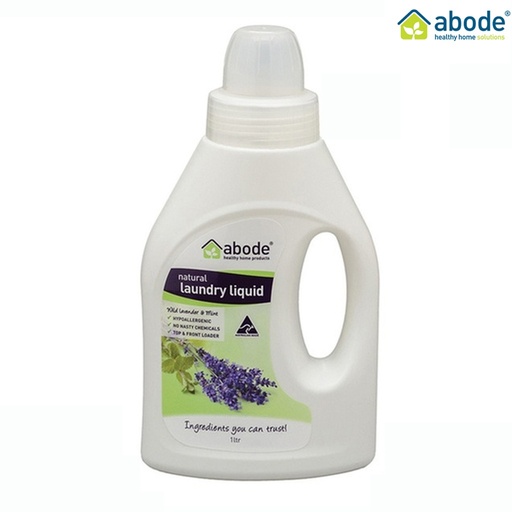 ABODE | Laundry Liquid (Front & Top Loader) Wild Lavender & Mint 1L