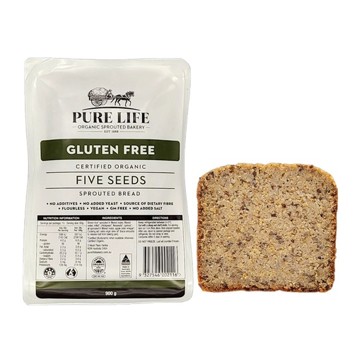PURE LIFE | Sprouted 5 Seed (Gluten Free) 900g