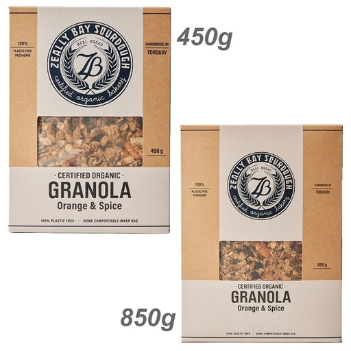 ZEALLY BAY | 格蘭諾拉燕麥 – 橙香香料與椰糖