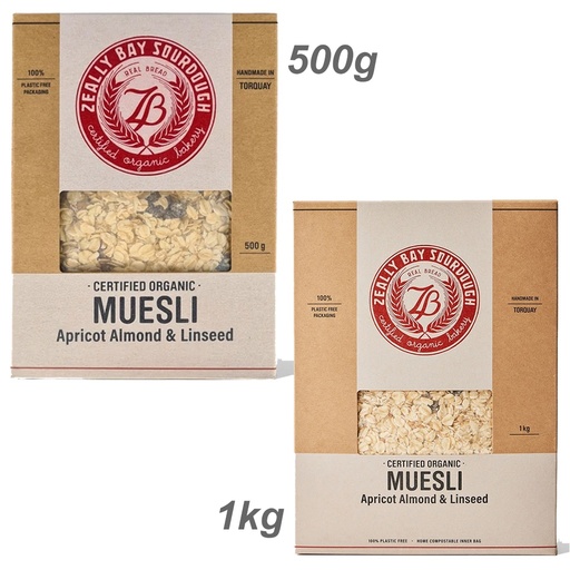 ZEALLY BAY SOURDOUGH | Muesli - Apricot Almond & Linseed