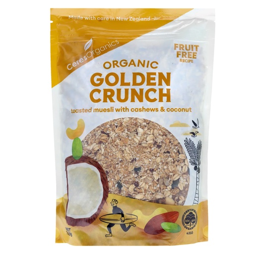 CERES ORGANICS | Golden Crunch Muesli 700g