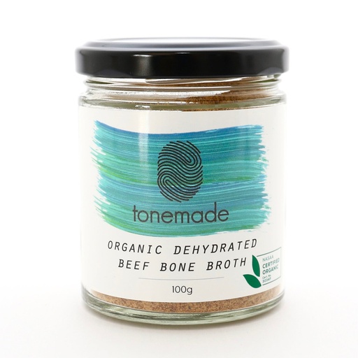 TONEMADE | Organic Dehydrated Beef Bone Broth 100g