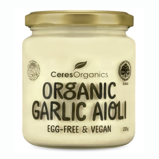 CERES ORGANICS | Garlic Aioli 235g