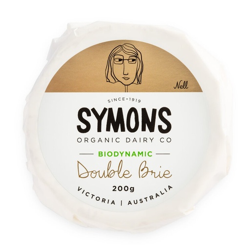 SYMONS ORGANIC DAIRY CO | 有機雙層布里乳酪 200g