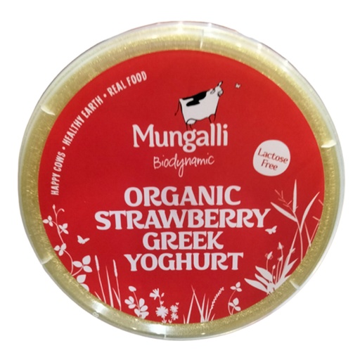MUNGALLI CREEK | 優格 – 希臘草莓 375g