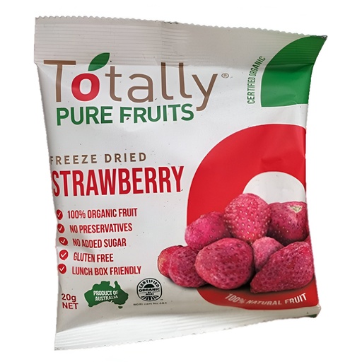 TOTALLY PURE FRUITS | Snap Dried Strawberry 20g
