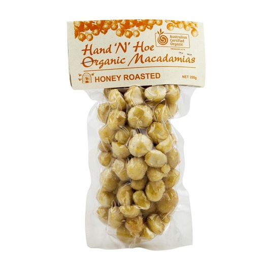 HAND N HOE | 蜂蜜烤澳洲堅果 200克