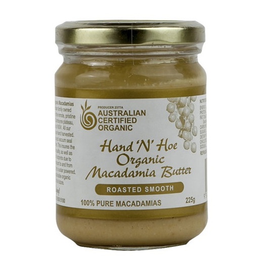 HAND N HOE | Macadamia Butter – Roasted Smooth 225g