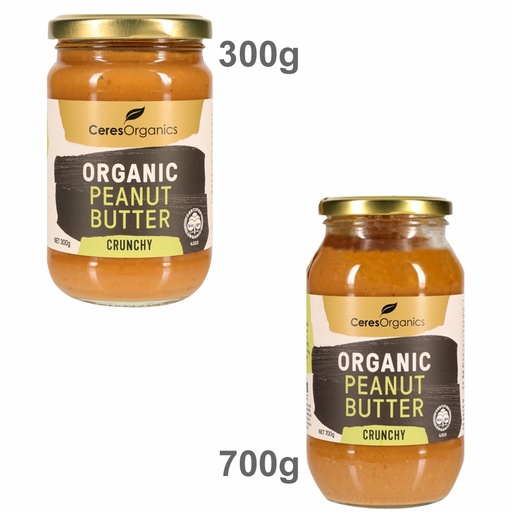CERES ORGANICS | Peanut Butter – Crunchy