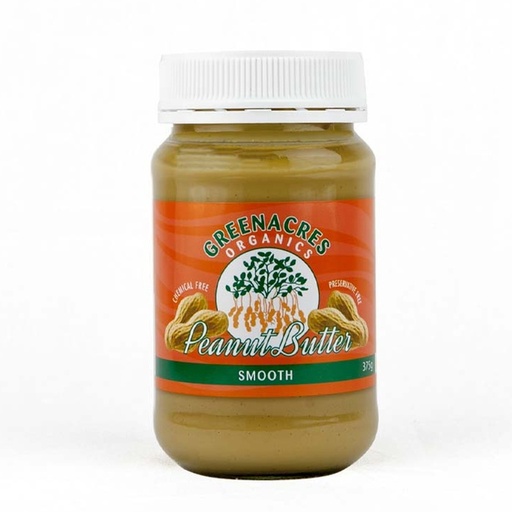 GREENACRES | Peanut Butter – Smooth 375g