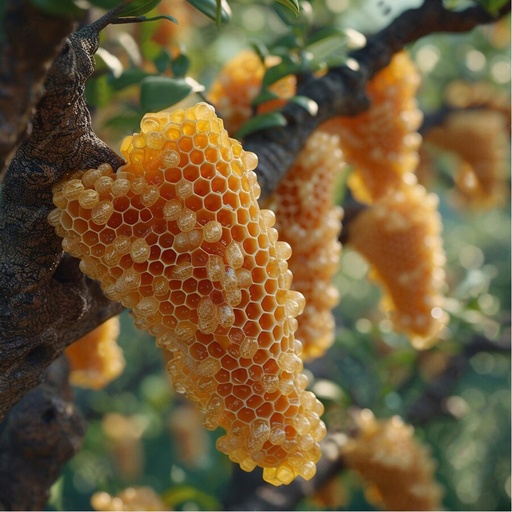 Certified Organic Honeycomb 150g