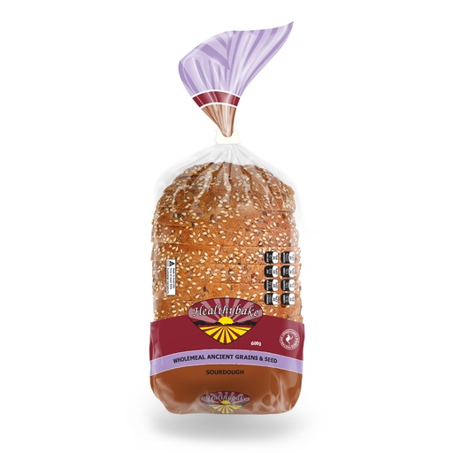 HEALTHYBAKE | 有机超级食物酸种面包 – 600克