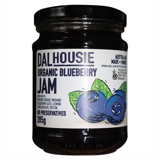 DALHOUSIE | Organic Blueberry Jam, 285g